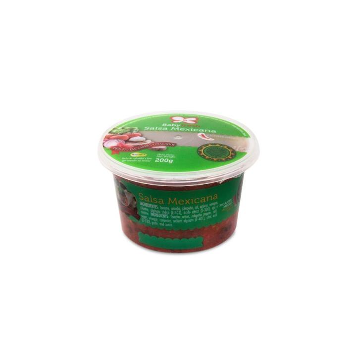 SALSA MEJICANA  TARRINA 200GR BABY