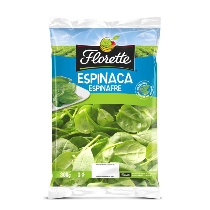 ESPINACAS 300GR FLORETTE