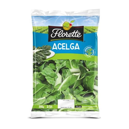 ENSA.VERDURAS ACELGAS 300GR FLORET