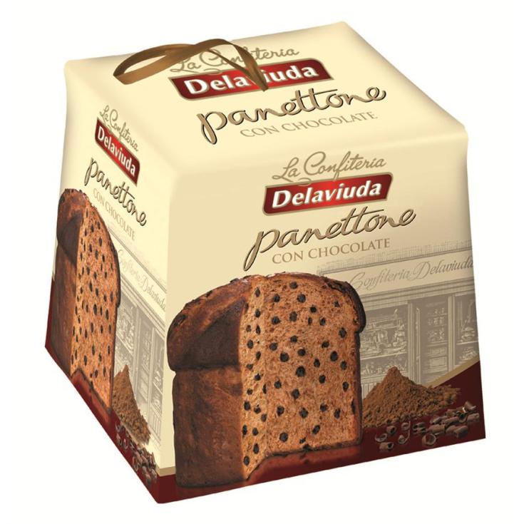 PANETTONE CHOCO DELAVIUDA 500G