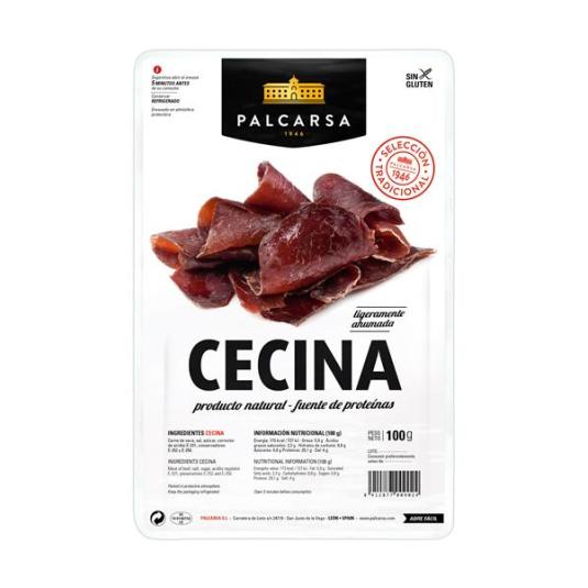 CECINA LONCHAS 100GR PALCARSA