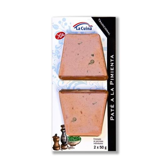 PATE PIMIENTA 2X50G LA CUINA