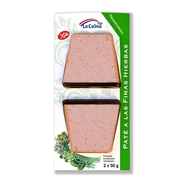 PATE F/HIERB.2X50G LA CUINA