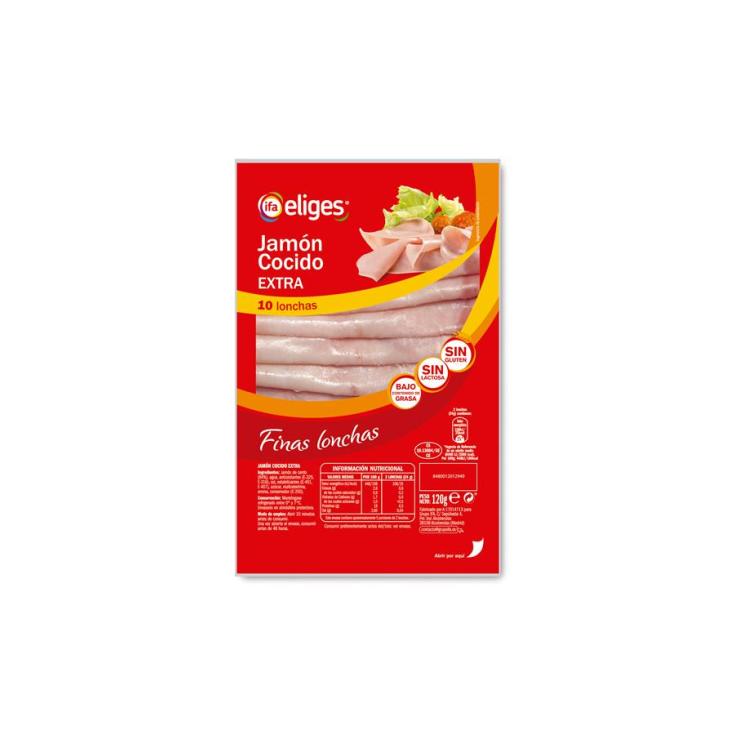 JAMON COC.EXTR.FINAS LONCH120GR