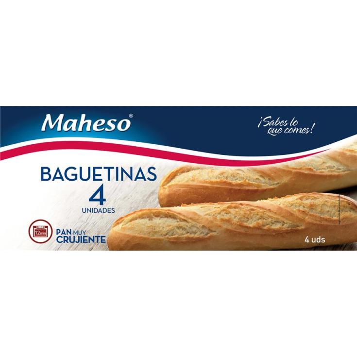 BAGUETINAS PAN MAHESO PACK-4