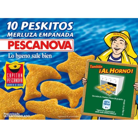 PESKITOS MERLUZA PESCANOVA 400