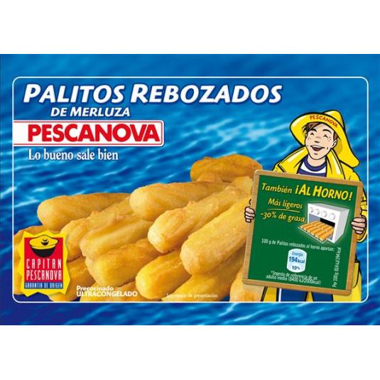 PALITOS MERLUZA PESCANOVA 200