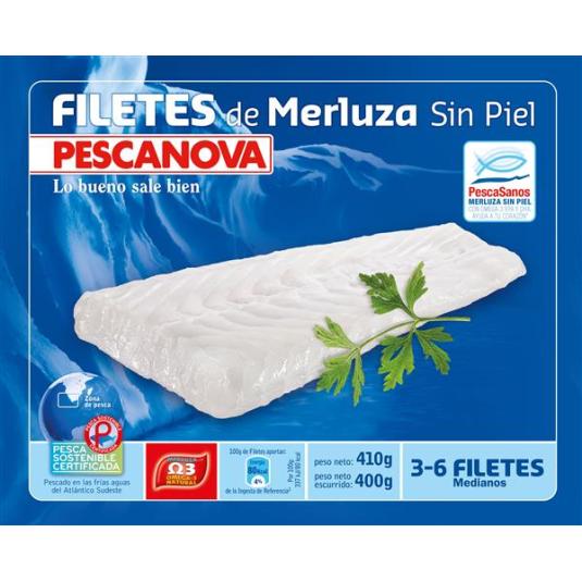 FIL. MERLUZA S/P BABY PESCANOVA 400G