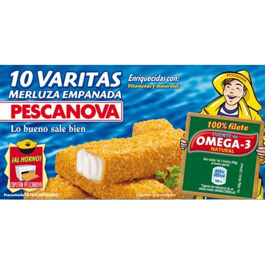 VARITAS MERLUZA PESCANOVA 300GR