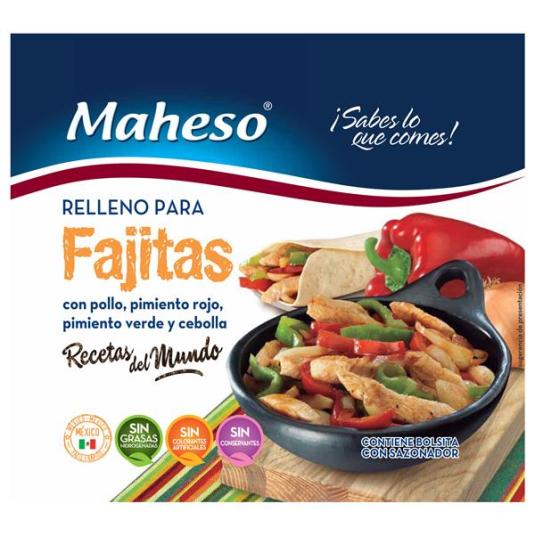 RELLENO FAJITAS MAHESO 12X300GR