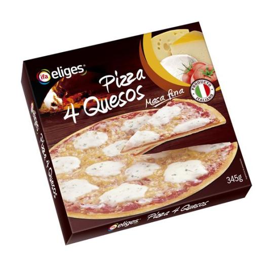 PIZZA 4 QUESOS IFA CONGELADA 345GR