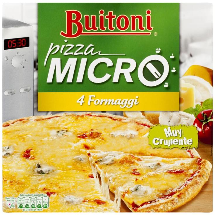 PIZZA MICRO 4QUESOS BUITONI