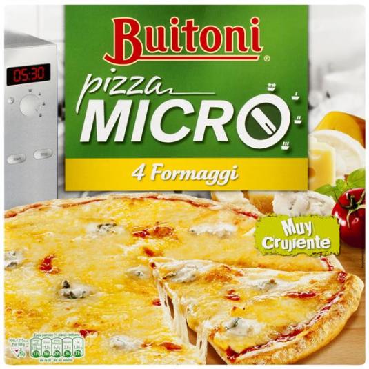 PIZZA MICRO 4QUESOS BUITONI