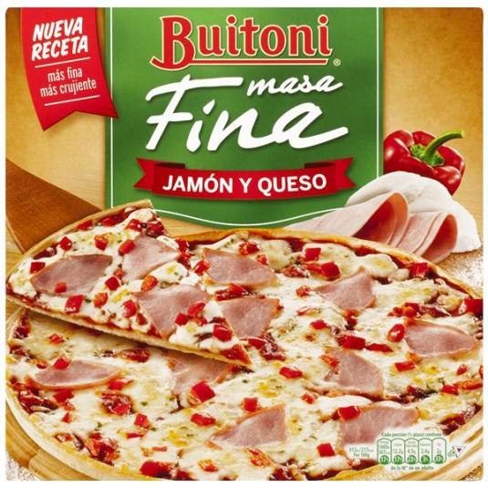 PIZZA FINA BUITONI JAMON-QUESO