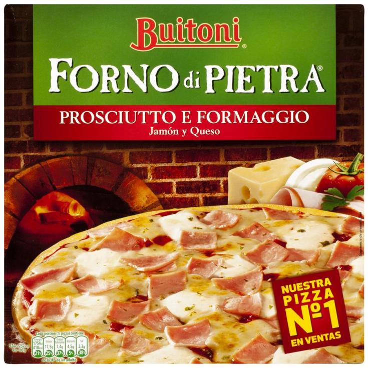 Pizza Prosciutto Formaggio Buitoni Forno di Pietra