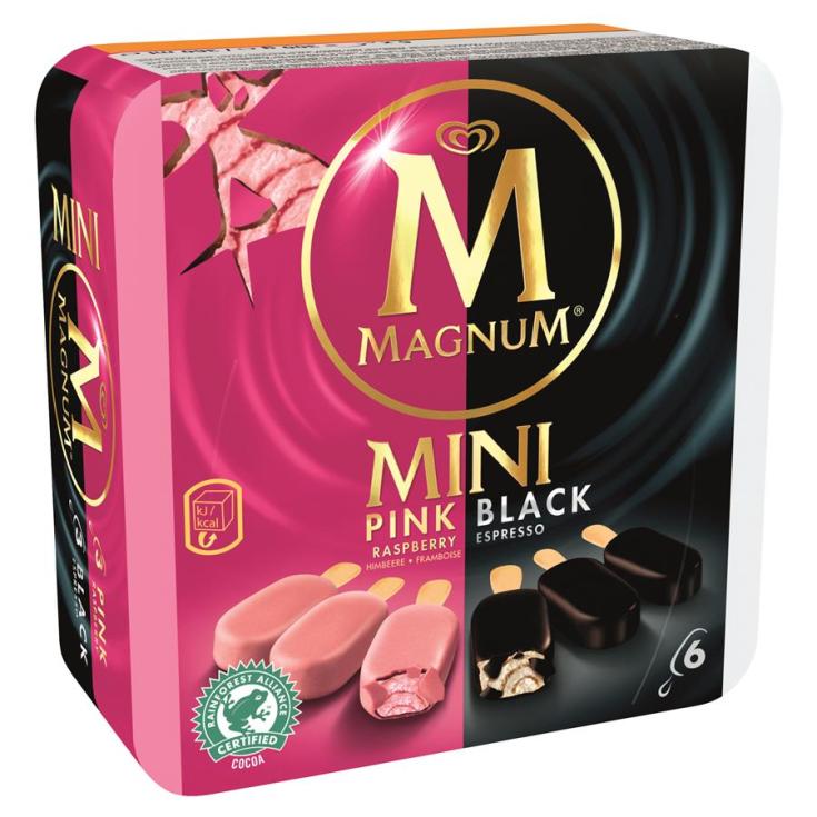 MAGNUM MINI PINK/BLACK 6UND