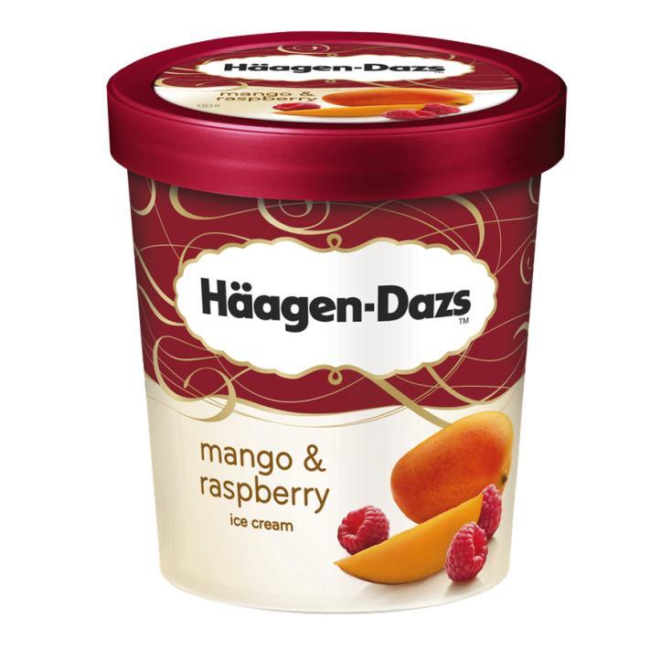 HELADO MANGO RASPBERRY H.DAZS 500ML