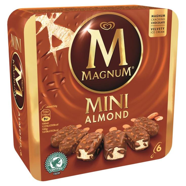 MAGNUM MINI ALMENDRA 6UND