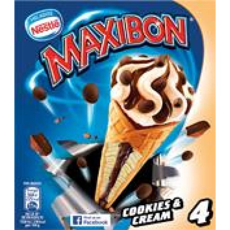 CONO MAXIBON COOKIES&CREAMX4