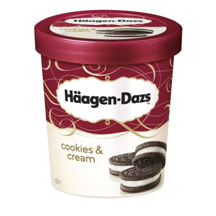 HELADO COOKIES HAAGEN DAZS 500ML