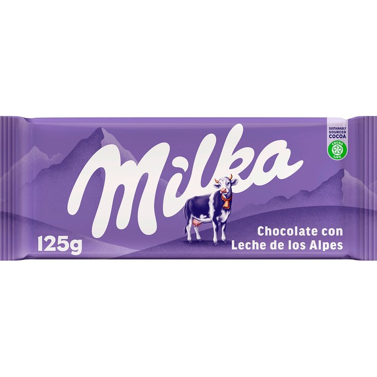 TAULETA DE XOCOLATA AMB LLET MILKA